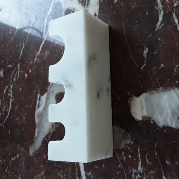 Carrera Marble Pasta Measure and Spoon Rest - Picture 2 of 4